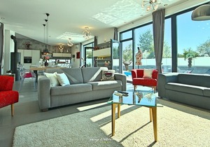 Premium designer villa with pool near Porec