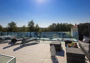 Premium designer villa with pool near Porec