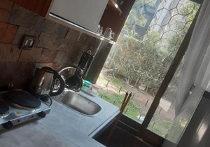 private entrance studio with private garden