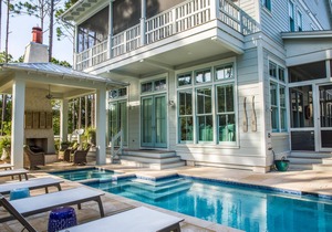 Private, Heated Pool! Brand New, Professionally Decorated Home in WaterColor!