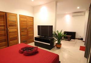 Private pool 1 bedroom Sea view apartment