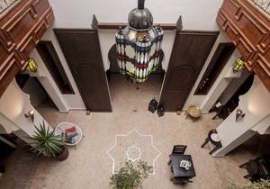 Private room (Ahad) in a traditional Riad