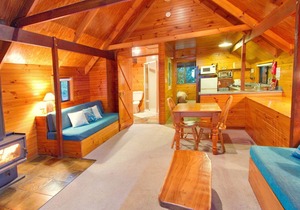 Private timber Cottage in the rainforest