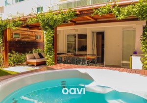 Qavi - Flat com Jacuzzi em Resort Beira Mar Cotovelo #InMare50