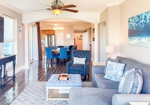 Quiet Beachview End Unit in Legacy Tower 2 -309 - 3 bedroom 3 bath condo