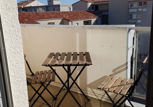 Quiet duplex apartment, near the port of Sète, 2 bedrooms for 4 pers.