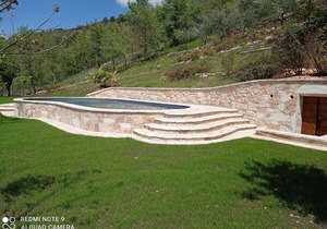 Quiet Holiday Home in Acqualagna with Swimming Pool