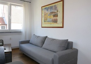 Quiet vacation apartment (48 sqm) on the upper floor