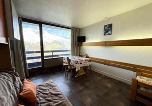 Résidence Chaviere - Studio avec petit balcon et baignoire au pied des pistes MAE-4264