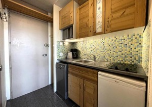 Résidence Chaviere - Studio avec petit balcon et baignoire au pied des pistes MAE-4264