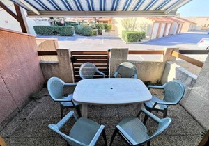 Résidence Maisons De La Plage - Villa deux pièces mezzanine avec terrasse pour 7 personnes à Port Leucate. Réf: 1MPL 162 MAE-6144