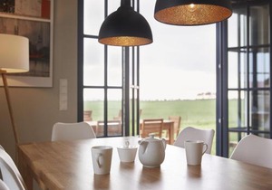 Reetland am Meer - Luxus Reetdachvilla mit 3 Schlafzimmern, Sauna und Kamin F12