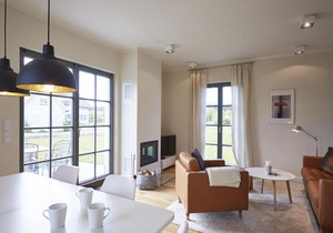 Reetland am Meer - Premium Reetdachvilla mit 3 Schlafzimmern, Sauna und Kamin E16
