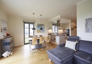 Reetland am Meer - Premium Reetdachvilla mit 3 Schlafzimmern, Sauna und Kamin E19