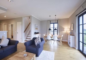 Reetland am Meer - Premium Reetdachvilla mit 3 Schlafzimmern, Sauna und Kamin F10