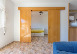 Ref. MONTGÓ F: Apartment in Cala Montgó with pool and parking.