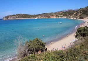 Relaxing in calm idyll with great sea view - holiday house Kalo Chorio, Crete