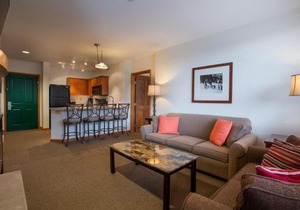 Remodeled Zephyr Mountain Lodge condo with upgraded furnishings and Slope Side View condo