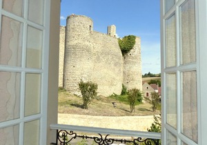 Renovated house with castle view, pets allowed, panoramic terrace