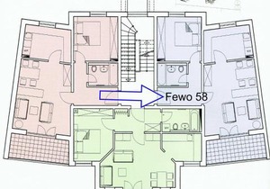 Residenz Bellevue Fewo 58 Fewo cc Herrmann