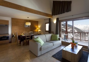 Resort center, fitness, swimming pool, sauna, hammam, tv, ski locker, 49-52m², Sainte Foy Tarentaise