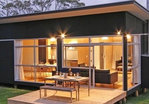 Riverside Matakana luxury apartment style baches