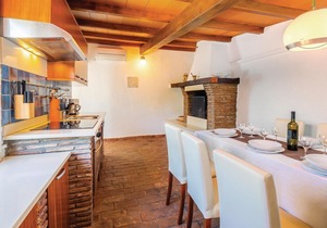 Romantic cottage in a small village.