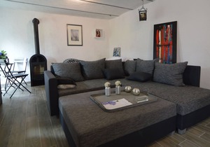 Romantic ground-floor apartment for 2 people