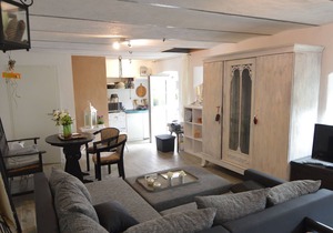 Romantic ground-floor apartment for 2 people
