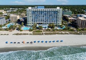 Room with Partial Ocean Views in South Myrtle Beach - Full Access to Amenities!