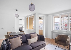 Roomy Oerlikon 3.5 Room w/Parking, 1min to Train Station, by Blueground