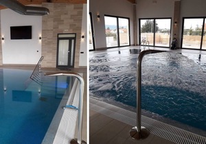 Rubinić A8, 200m to the beach, indoor heated pool, 4 people, free WiFi, parking