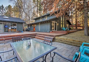 Rustic Bend House w/ Deck, Fire Pit & Yard!