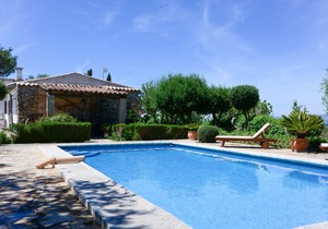 SA BASTIDA - Villa with private pool in Sant Joan. Free WiFi