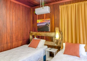 Sea-view escape in family hotel with amazing views, fast WiFi, & dining on-site