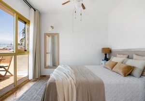 SEA VIEW STUDIO I penthouse, beach front urbanization Romana Playa Elviria