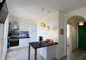 Sea view villa with garden and private hot tub 242