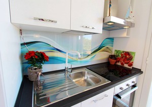 Sea view villa with garden and private hot tub 244