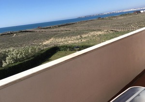 Sea view with 100 meters to the sea and 4 kilometers long sandy beach