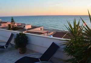 Seccagrande: Terrace with sea view