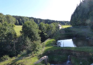 Secluded Apartment in Schönsee with Balcony