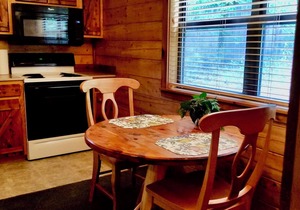 Secluded Hideaway Cabin boasting Wrap-Around Deck and Jacuzzi for two! Trail & Cave on property!