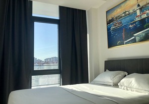 Secured Lux 1 + 1 apartment - Gym, Sauna & Parking