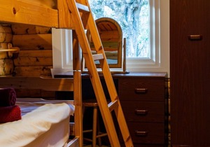 Self-Catering log cabin near Plockton and the Isle of Skye secluded, well equipped and dog friendly.