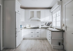Semi-detached house 5 'walk from the beach