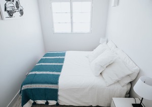 Semi-detached house 5 'walk from the beach