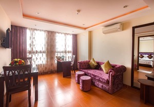 Semi-Ocean View Apartment Inside Grand Mango Hotel
