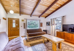 Serene property with nature walk, meditation spot & enclosed gardens