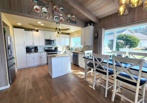 Sexton Shores; Stunning Oceanfront home! Deeded beach access and dog friendly.