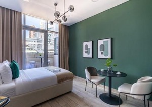 Silkhaus central DIFC studio newly furnished with building squash court